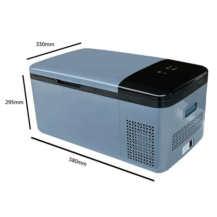 Besuncool Compact size portable car fridge freezer