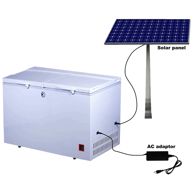 Besuncool solar freezer with built-in battery