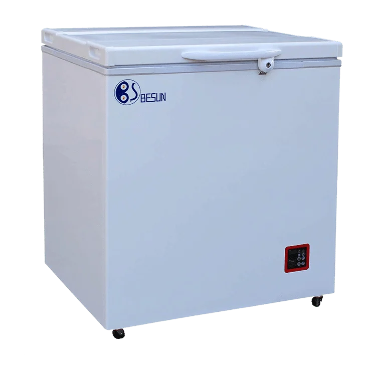 Besuncool 128L solar freezer with built-in battery