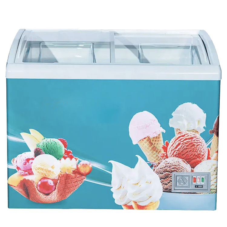 Glass-top display