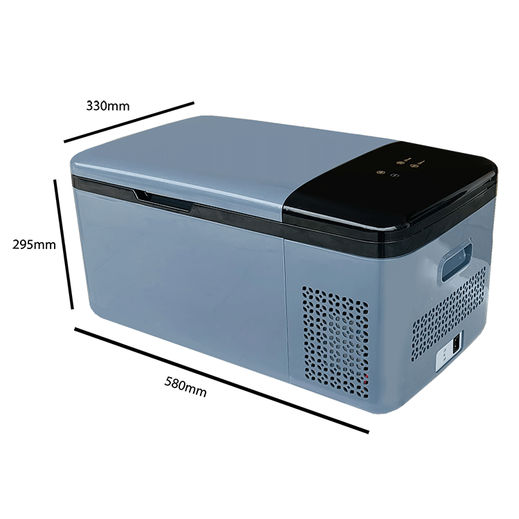 Besuncool Compact size portable car fridge freezer