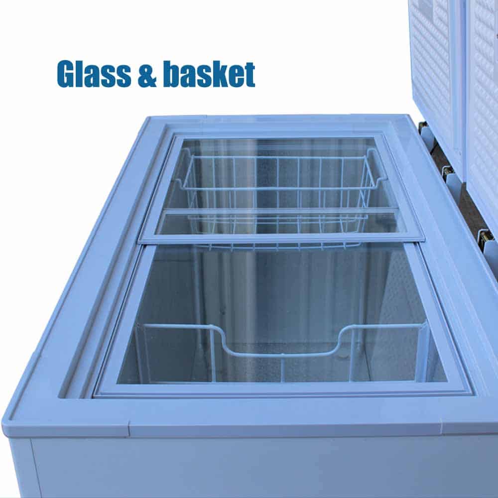 Single zone solar freezer cabinet 128L to 433L