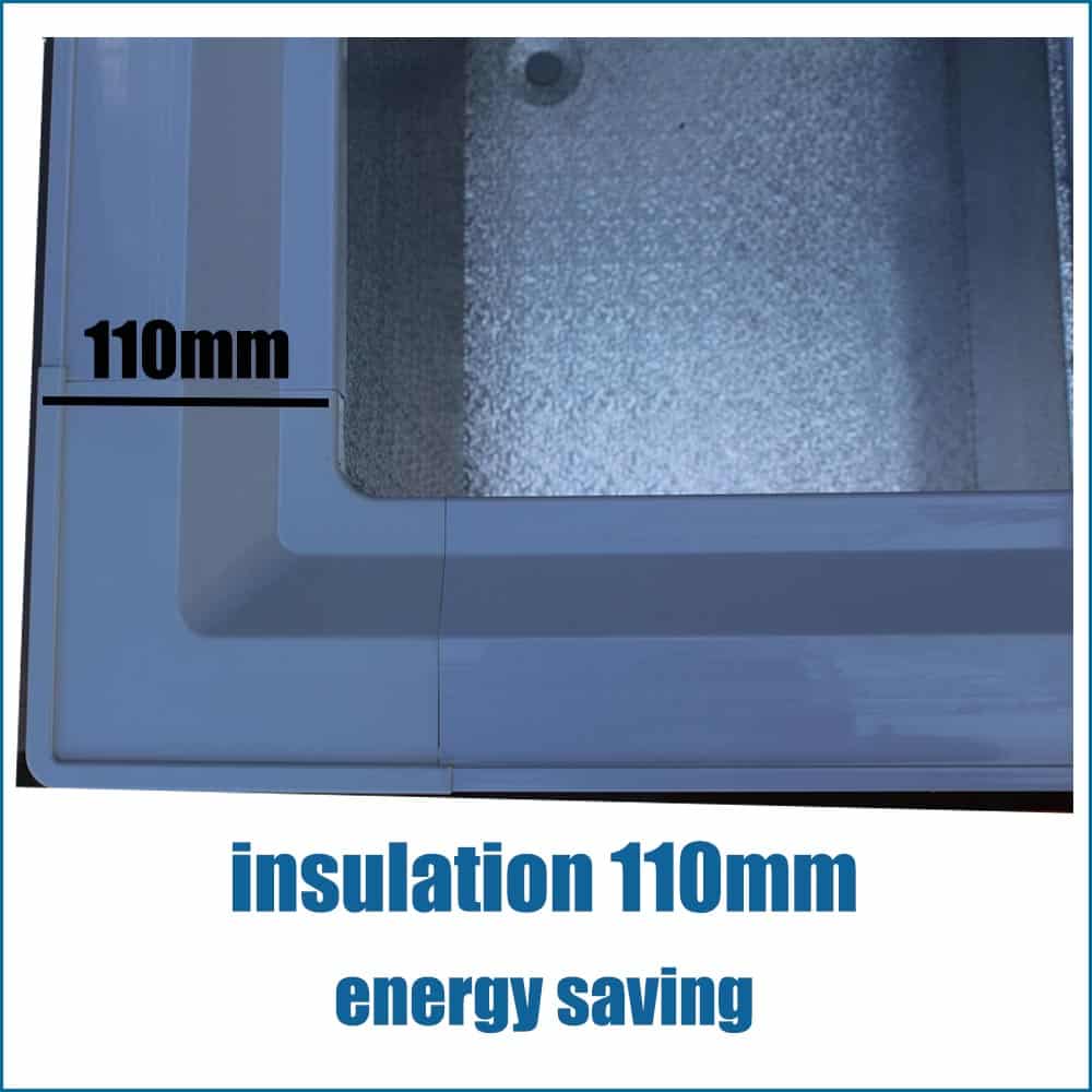 110mm insulation for energy saving solar freezer